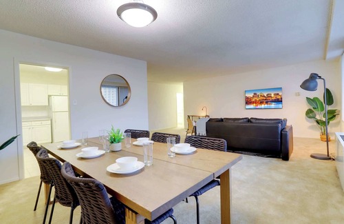 Aurora Highlands Apartment | D.C. Escape | Modern Apt W Business Space & Gym