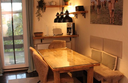 Altenkirchen Apartment | Dairy kitchen at Lindenhof Bergenhausen in the beautiful Westerwald