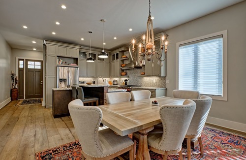 Highlands House | Dancing Bear Walk to Town: Spacious 3BR home in Highlands with wooded views.