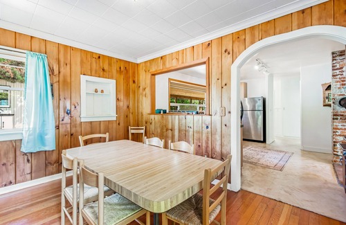 Clinton House | Darling Cottage in the Trees w/Free WiFi, Full Kitchen, Wood Stove, & Gas Grill