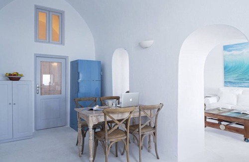 Imerovigli Villa | Dazzling Santorini Villa | 3 Bedrooms | Villa Orpheus | Private Terrace with.