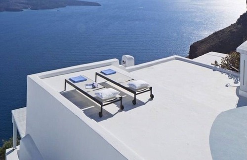 Imerovigli Villa | Dazzling Santorini Villa | 3 Bedrooms | Villa Orpheus | Private Terrace with.