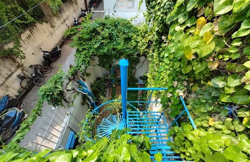 Heritage Town House | De Creatives - Cozy Artistic Home Stay near Rock Beach, Pondicherry