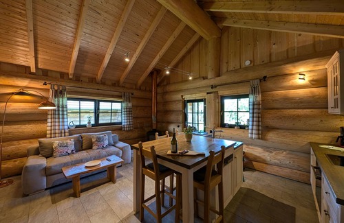 Gross Nemerow Cabin | Log Cabins Naturstamm Ferienhaus Müritz 12 - Feriendorf Tollensesee