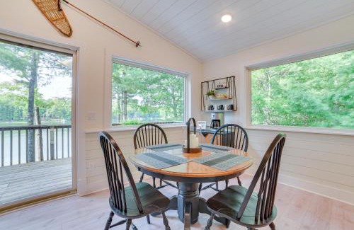 Lake Arrowhead House | Deck and Fire Pit Beachfront Home in Gaylord!