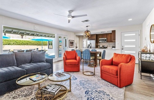 Deepwell Estates House | Deepwell Vacation Rental – Stylish Palm Springs Home with Pool, Spa, Fire Pit & Mountain Views