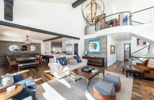 Empire Pass House | Deer Valley luxury home, outdoor seating, hot tub