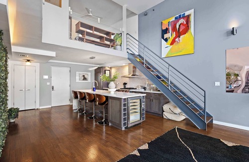 Bedford-Stuyvesant Apartment | DeKalb Loft by Rove Travel | 2BR Duplex Condo Loft