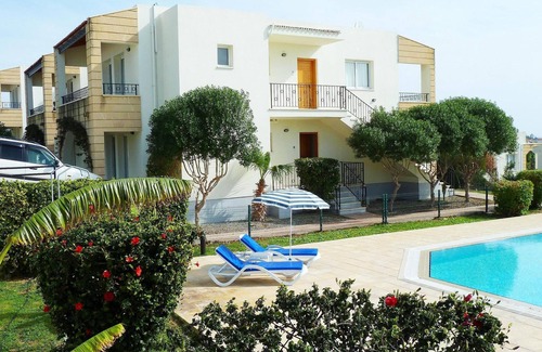 Bogaz Apartment | Delightful Ground Floor Apartment next to Large Pool, Free Internet & Sea-views