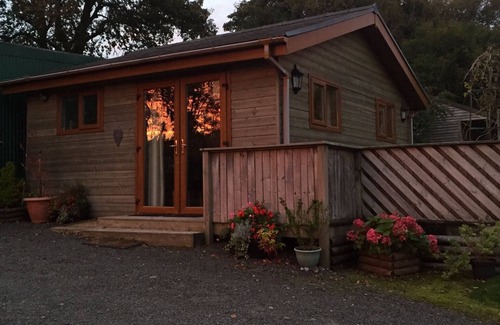 Margam Ski Chalet | Delightful Log Cabin, ideal for visiting the Brecon Beacons and Gower peninsula