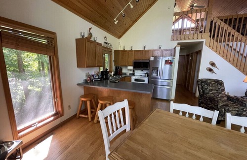 Leland Ski Chalet | Dells area pet-friendly lake house w/HOT TUB! (and boat avail.)
