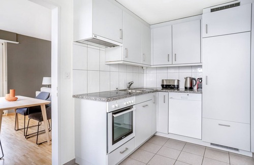 Allschwil Apartment | Deluxe Allschwil 3 Room w/Storage, nr local market, by Blueground