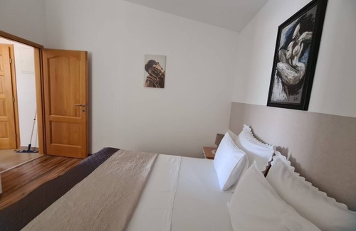 Metajna Condo | Deluxe apartment for 4 people, private bathroom and terrace with sea view