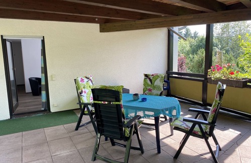 Pfeffingen Apartment | Deluxe room 2, 34sqm, 1st floor, with terrace, max. 2 persons