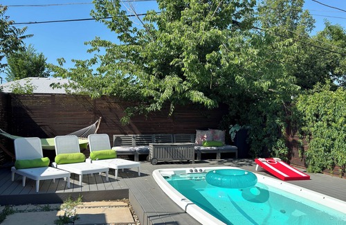 East Colfax House | Denver Oasis Swim Spa Retreat