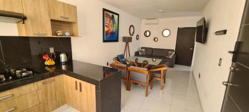 Manzanillo Apartment | Departamento en condominio con alberca y área infantil