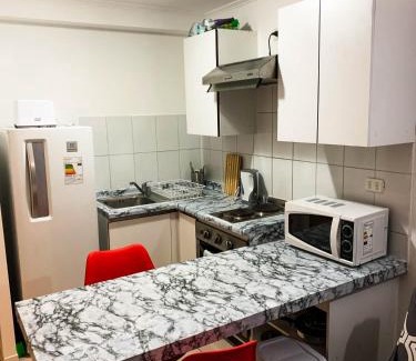 Downtown Santiago Apartment | Depto 4 Metro Cal y Canto 1 dormitorio y 1baño
