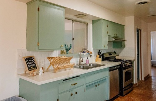 Joshua Tree House | Desert-themed Home, Minutes from Joshua Tree Town, Cowboy Pool & Hot Tub