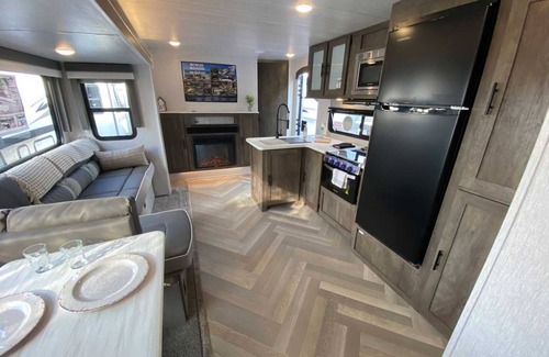 Jacumba RV Rental | Desert Tiny Home B39: Perfect Mix of Desert Adventure & Relaxation