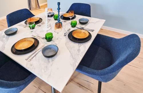 Mainz-Bingen Apartment | Design Studio I 3 Personen I Innenstadt I Küche I WIFI