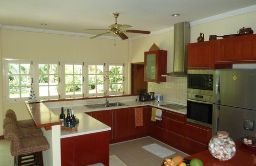 Khao Takiab Villa | Designer Beach-side Villa with Lovely Garden, Pool and Outdoor bathroom