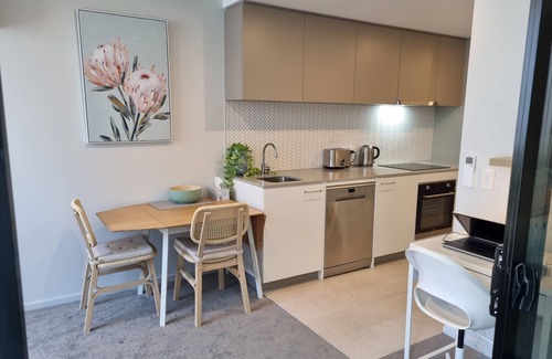Greenway Apartment | Designer Gem! Comfort with Style. Boosts rooftop pool, spa, sauna & park.