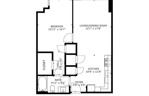 Bethesda Apartment | Desirable 1BR in Bethesda w/ Amenities + Pets OK