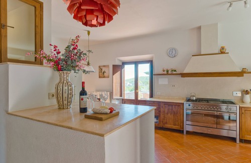 Castellina in Chianti Villa | Detached villa with swimming pool and pizza oven for groups up to fourteen people.