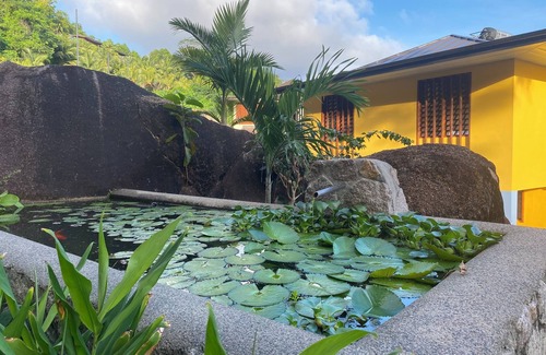 Mahe Island Apartment | Directly behind the beach cozy apartment in a quiet beautiful location