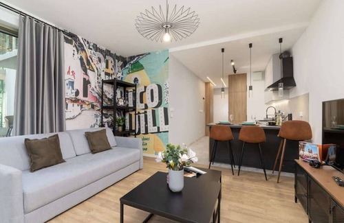 Stare Podgorze Apartment | Długosza 4 | Elegant Studio with a Balcony
