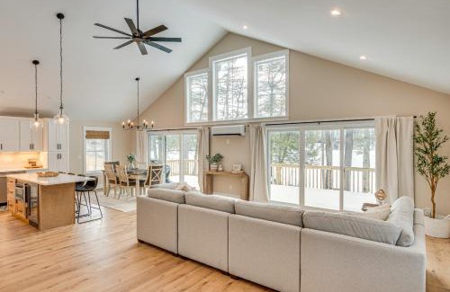 Lyman House | Dock and Game Room New Waterfront Home in Lyman!