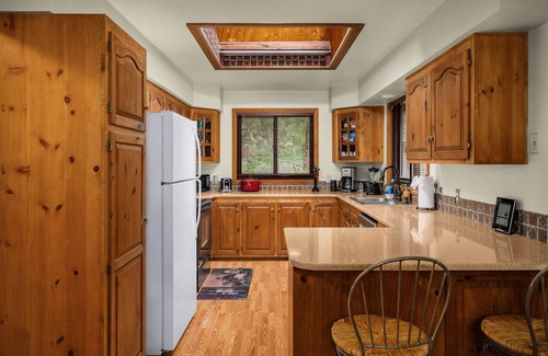 Skykomish House | Dog-friendly cabin with fireplace, foosball, outdoor area, firepit, & W/D