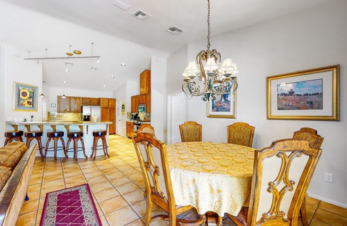 Cathedral City House | Dog-friendly home with private pool & spa, outdoor kitchen area