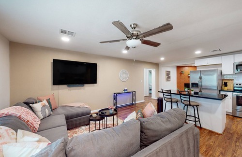 South Mountain House | Dog-friendly home with private pool, covered patio, fenced yard & washer/dryer