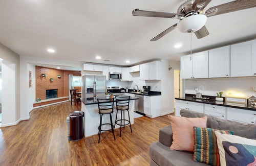 South Mountain House | Dog-friendly home with private pool, covered patio, fenced yard & washer/dryer