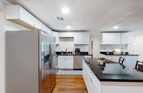 South Mountain House | Dog-friendly home with private pool, covered patio, fenced yard & washer/dryer