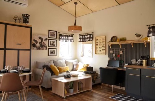 Sextonville Cabin | Dog friendly-The Mighty Pine Cabin with Sauna