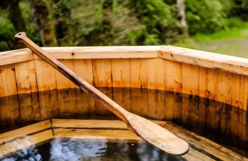 Huelgoat Cabin | Dom Blick Fluss 5 Personen