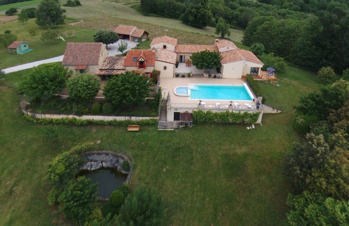 Saint-Vincent-le-Paluel House | Domaine de l'Homme: Shepherd's house with swimming pool