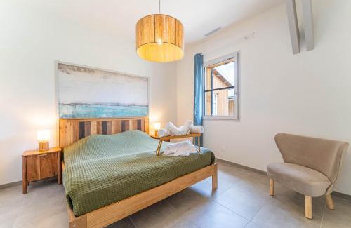 Naujac-Sur-Mer Apartment | Domaine du Flamand - Gîtes du Flamand côté Piscine