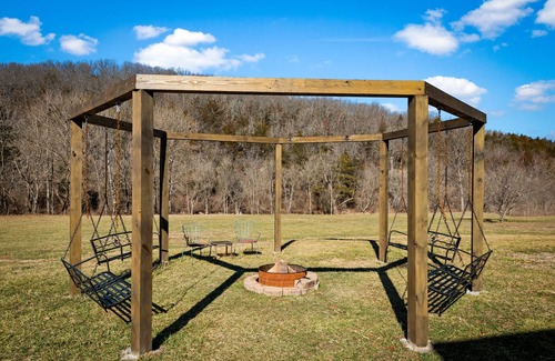 Harrison House | Dome House on Bear Creek - Hot Tub - 20 acres of Bear Creek Frontage - Secluded