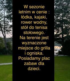 gmina Kaliska Cabin | Domki nad jeziorem Kazub