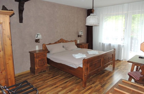 Sankt Goarshausen House | Double room, shower or bath, toilet, balcony - Hotel Café Herrmanns Mühle