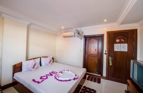 Svay Pao Hotel | Double room with AC in Krong Battambang