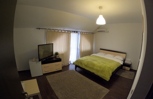 Eforie Villa | Double room with balcony and bathroom