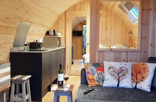 Horton in Ribblesdale Cabin | Douk Ghyll Glamping Pod - Ribblesdale Pods
