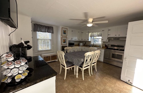 Atlantic House | Down East Waterfront Quaint Farmhouse with Pier Overlooking National Seashore