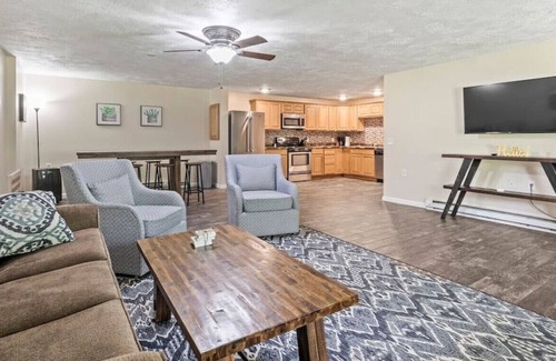 Lansing Apartment | Downstairs Lansing 2 bedroom 2 bathroom · NY Wine Country Escape
