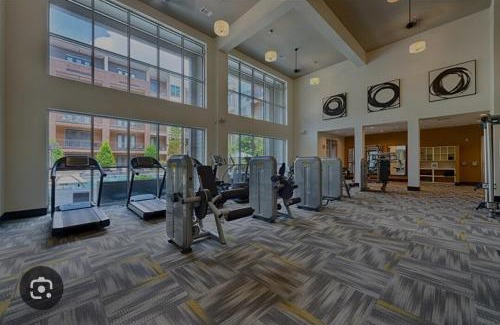 East Downtown Houston Apartment | Downtown Elegance Upscale Houston King Retreat