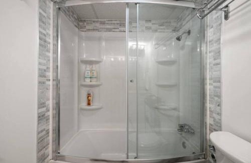 Downtown Edmonton Apartment | Downtown Near Rogers Place with Covered Parking, Sleeps 6, Pool Table, Sauna, Gym, Two Bedrooms & More
